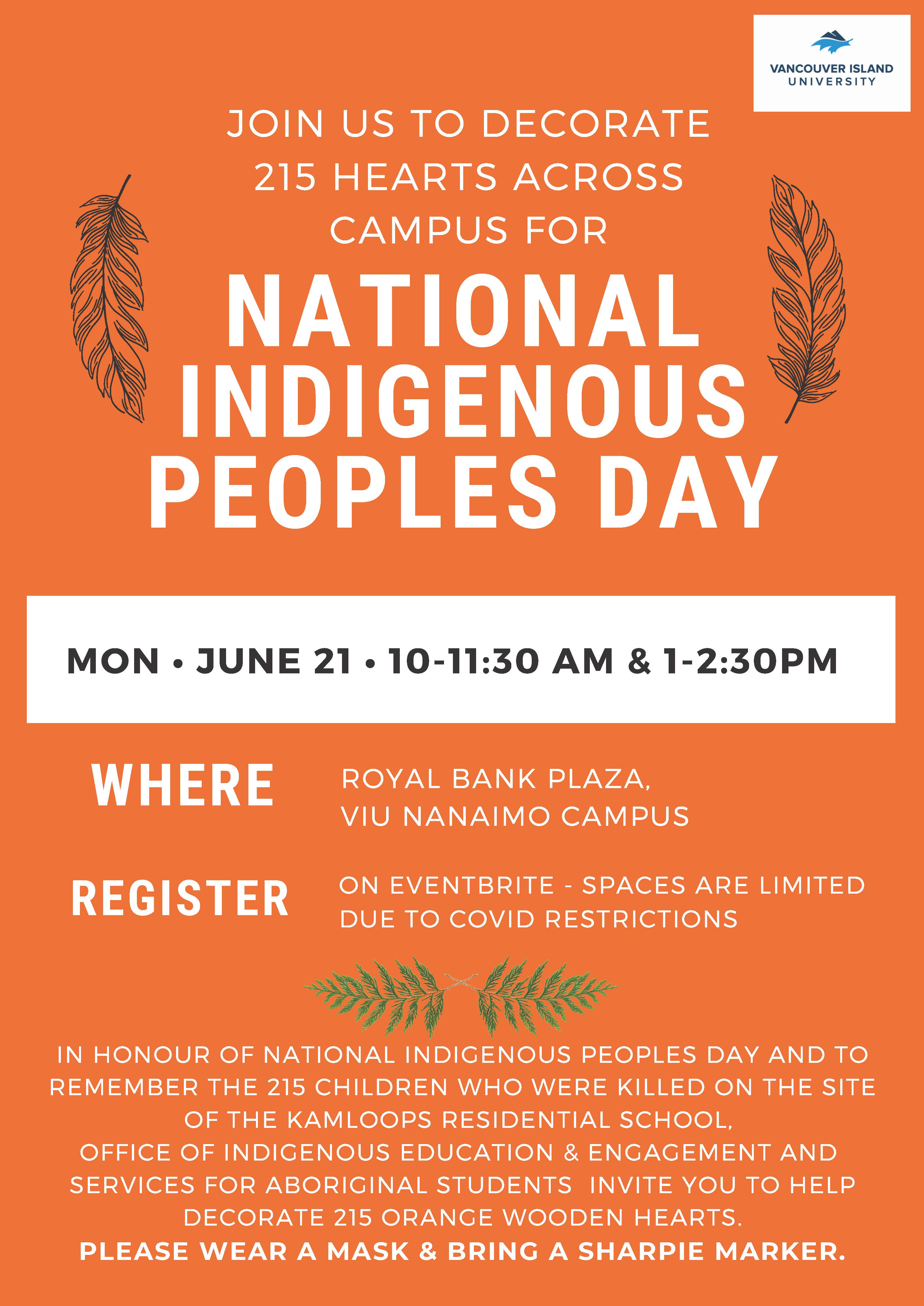 Julius Mccoy Buzz National Indigenous Peoples Day Events Vancouver 2022